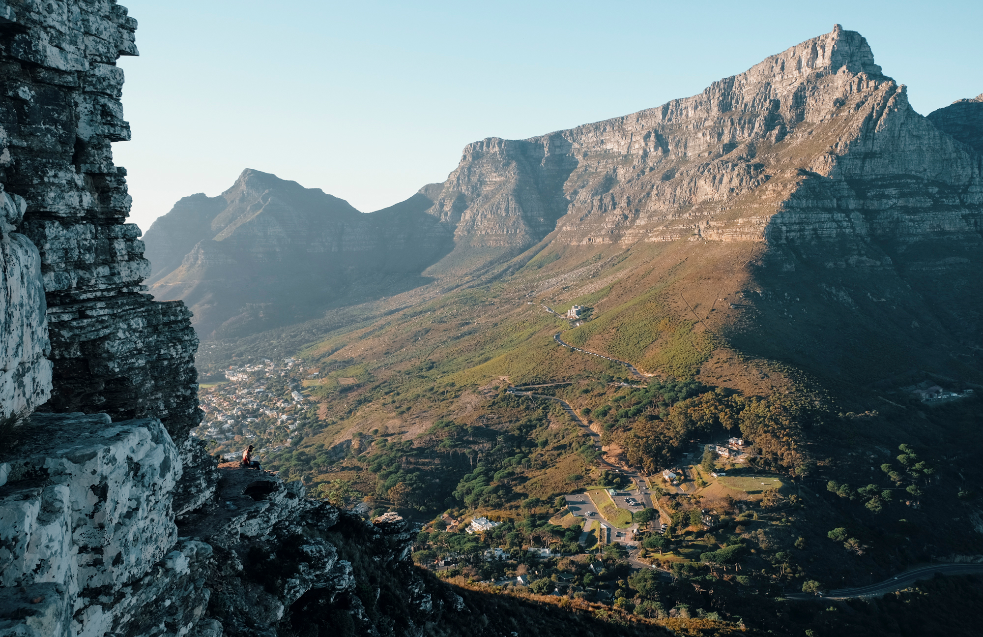 Table mountain in Cape Town, South Africa