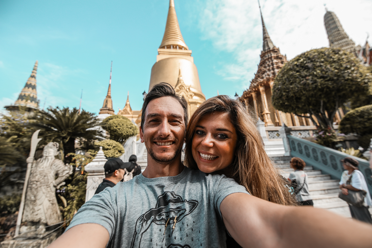 We made it to The Grand Palace in Bangkok Thailand @howfarfromhome