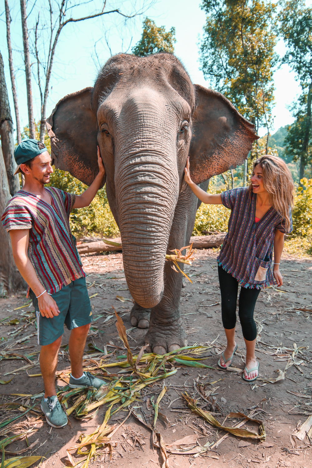 Elephant Jungle Sanctuary in Chiang Mai Thailand @howfarfromhome