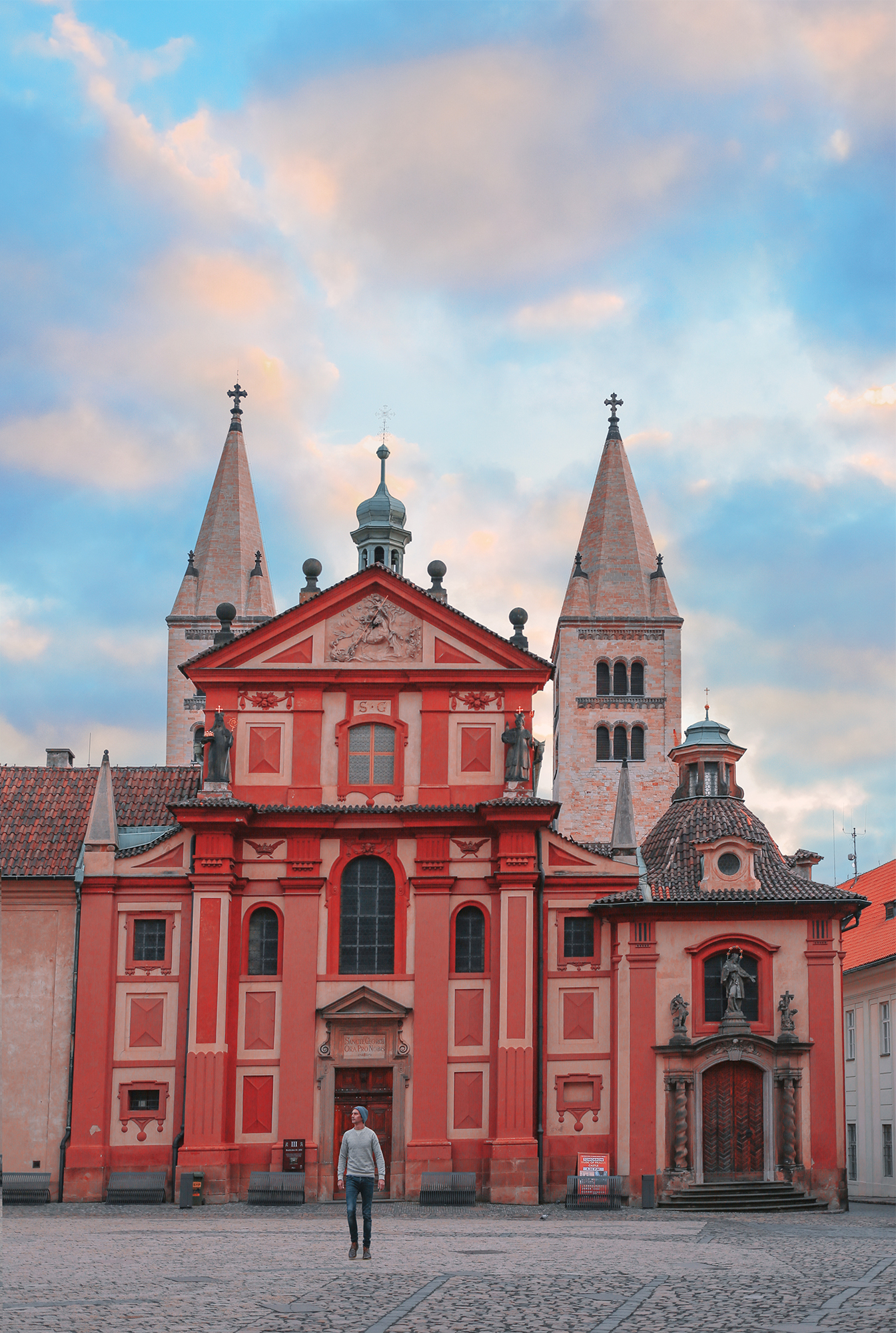 Palace in Prague Czech Republic