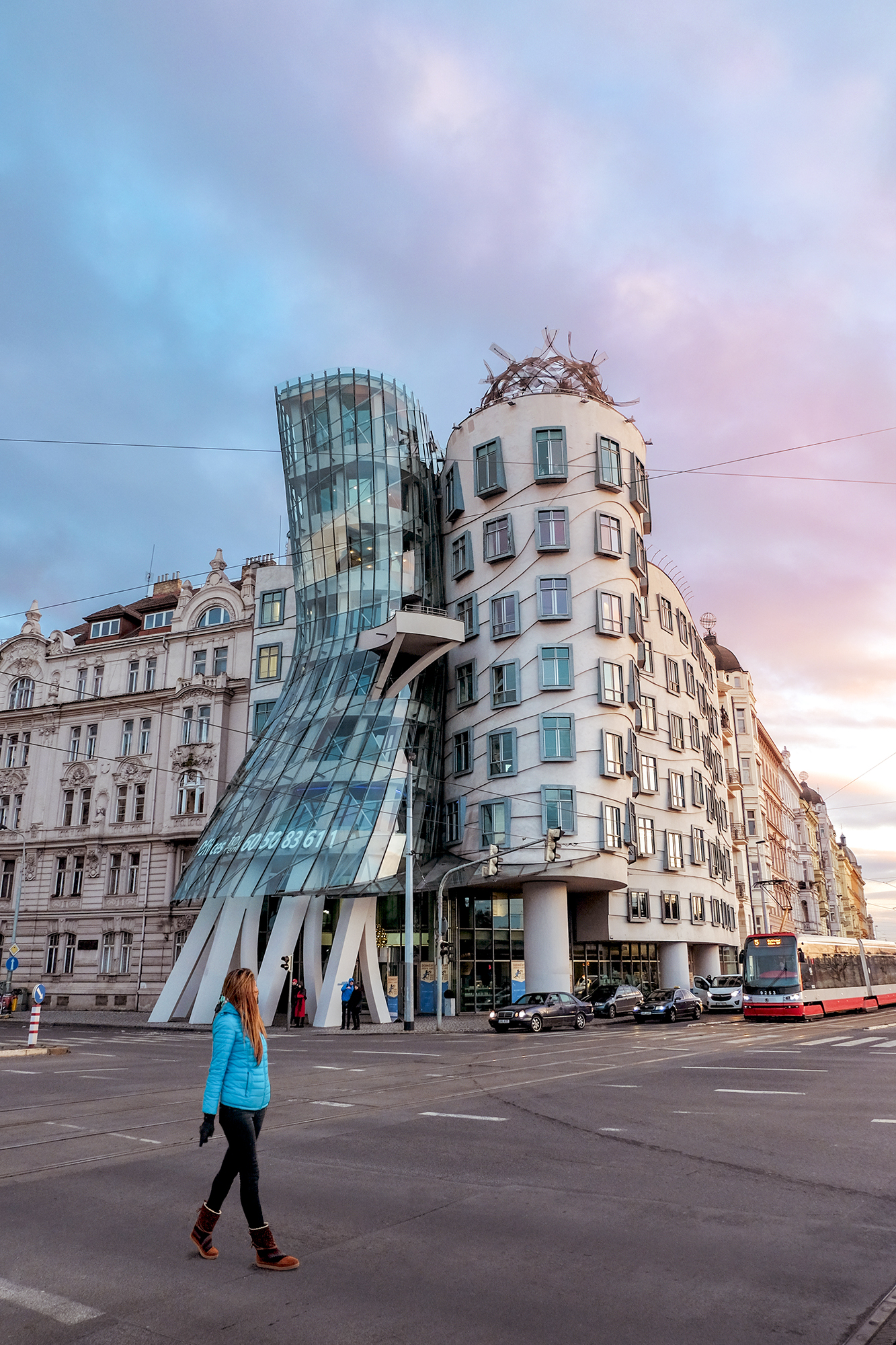 Dancing House in Prague Czech Republic