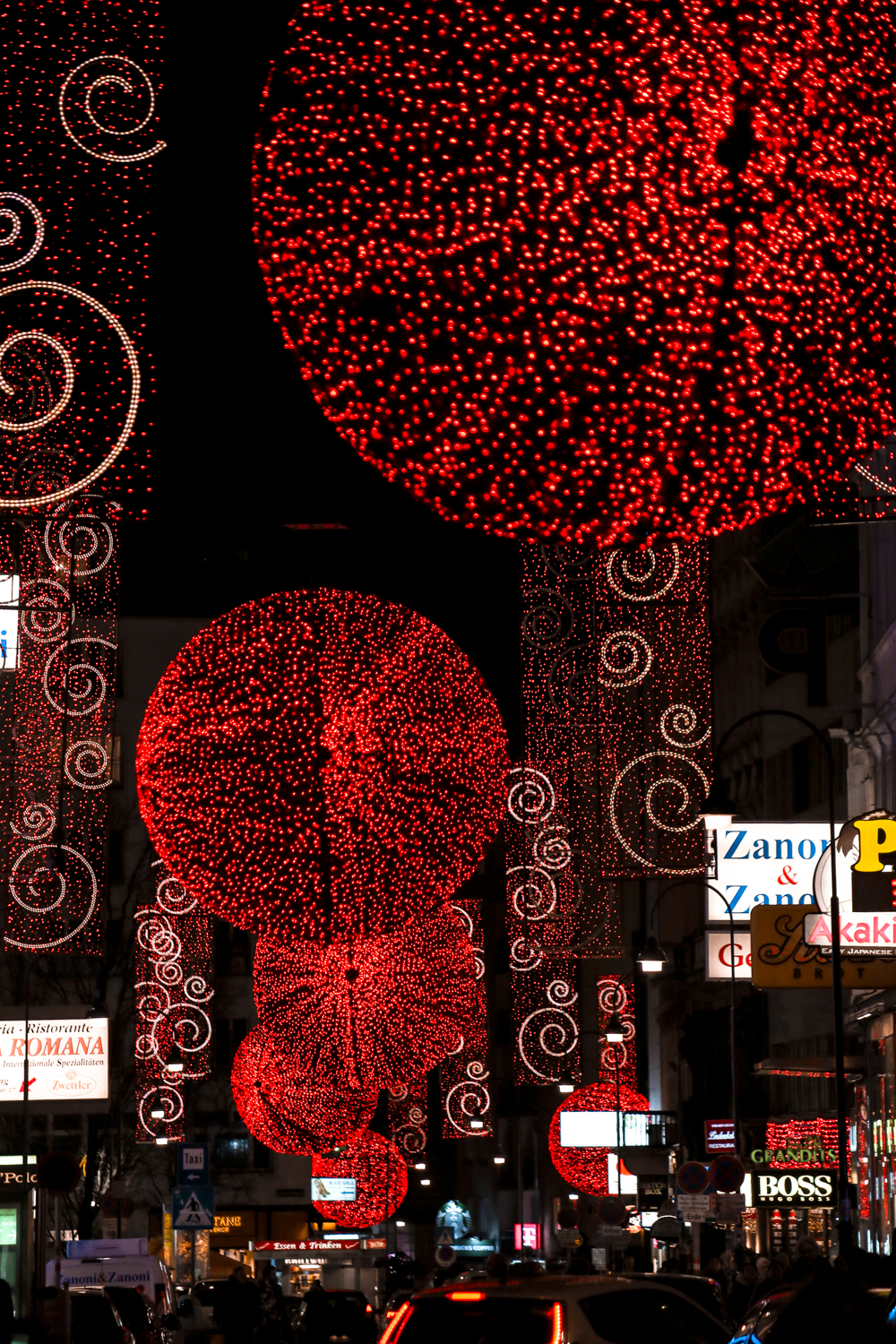 Christmas decorations in Vienna