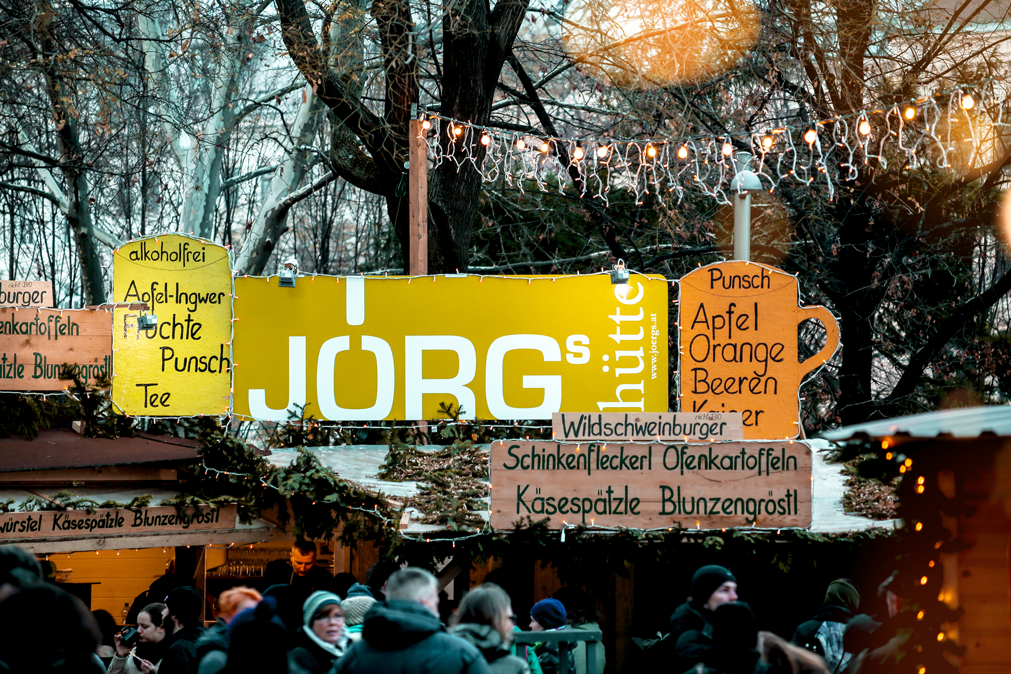 Christmas market in Vienna
