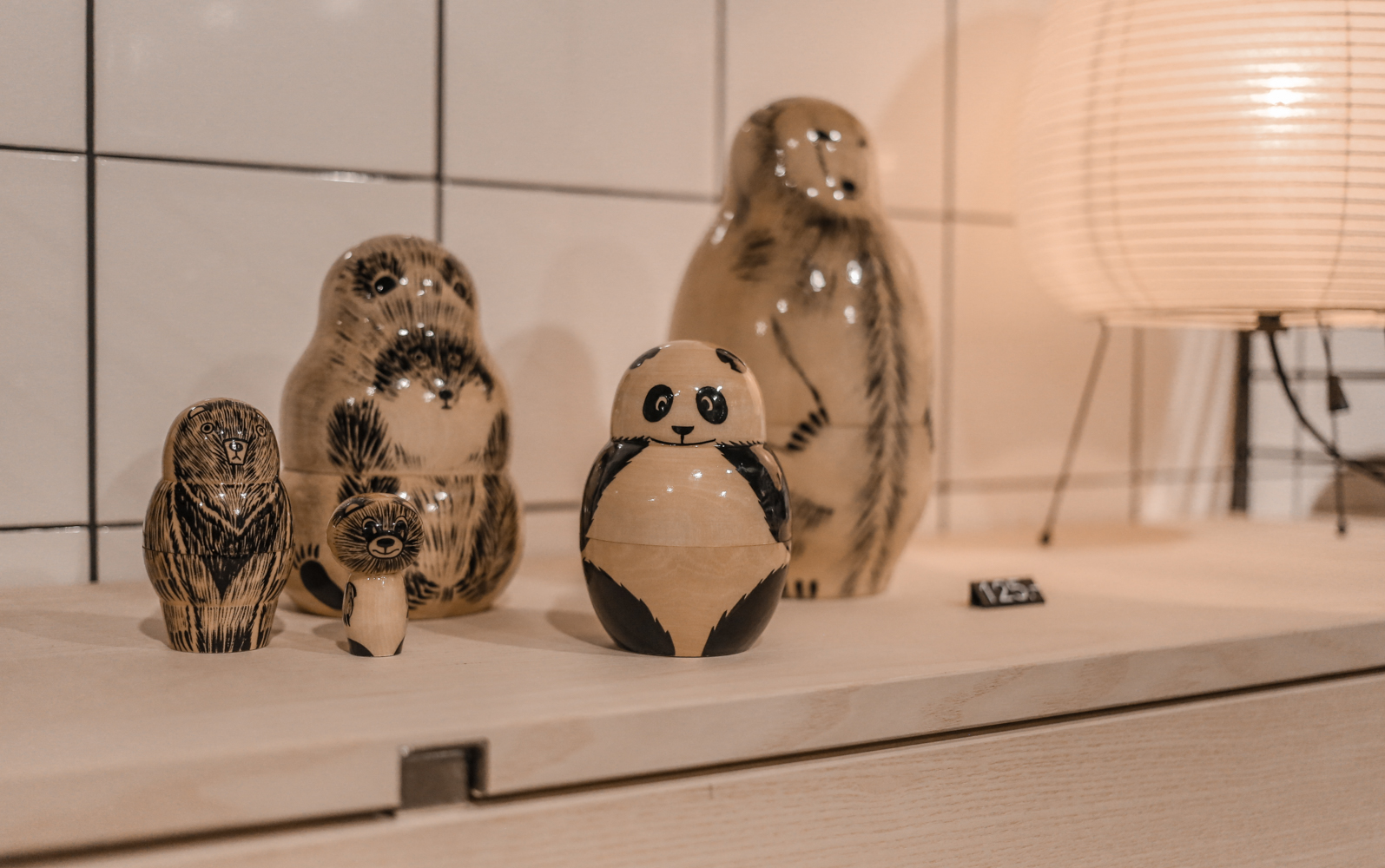 Panda Babushka Doll Helsinki