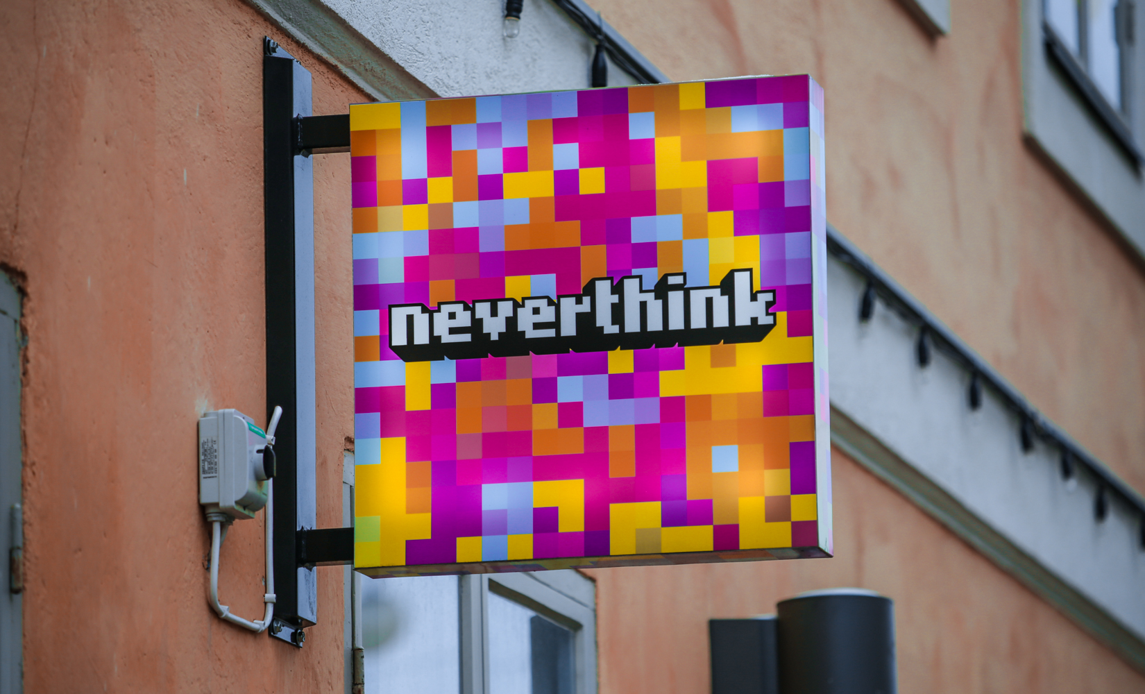 Never Think Sign Helsinki