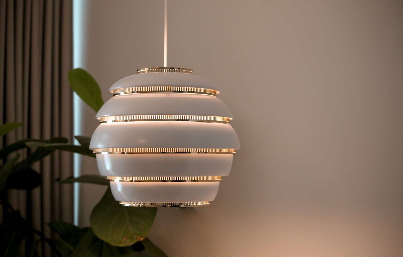 Alvar Aalto lamp Helsinki
