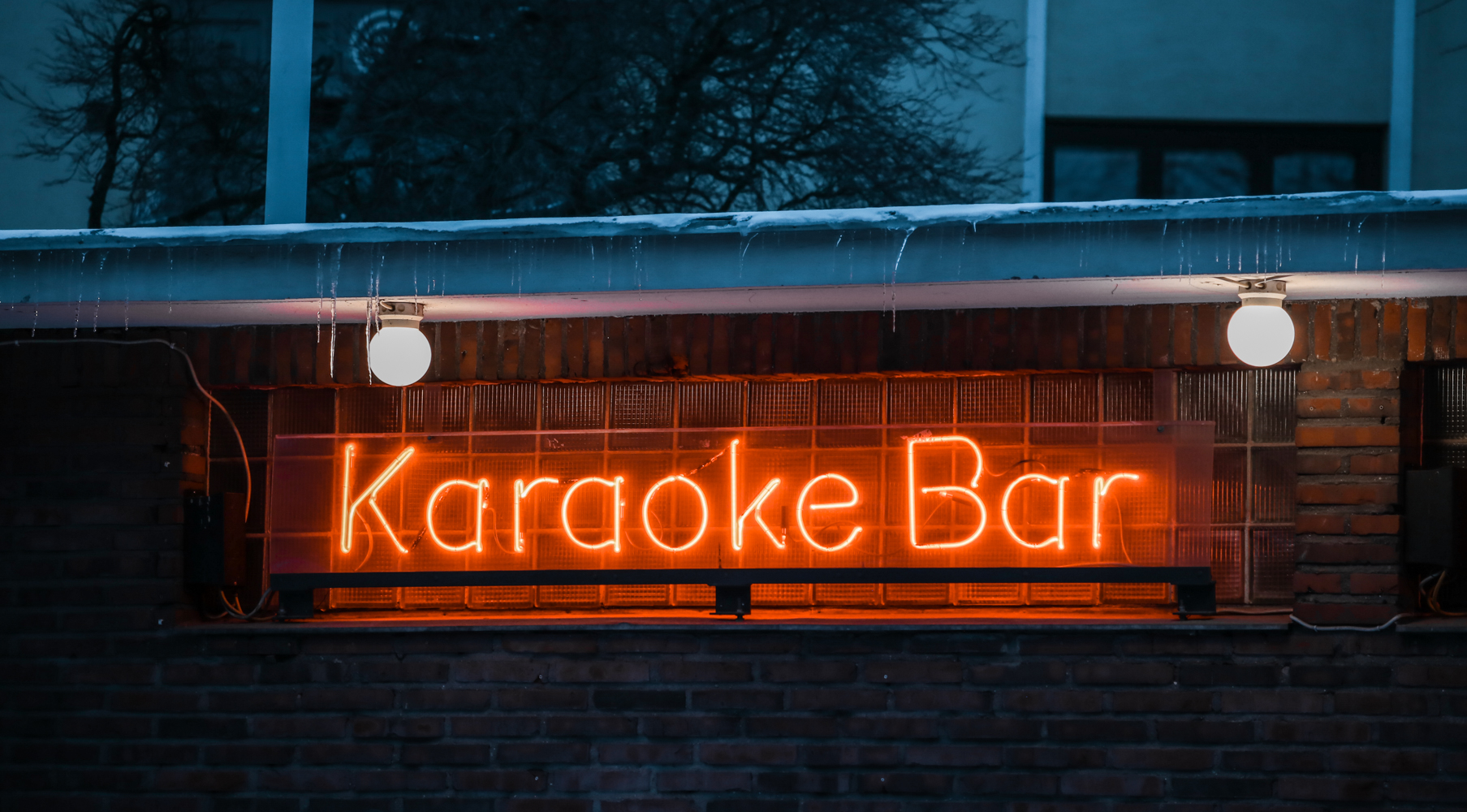 Karaoke Bar Sign Helsinki
