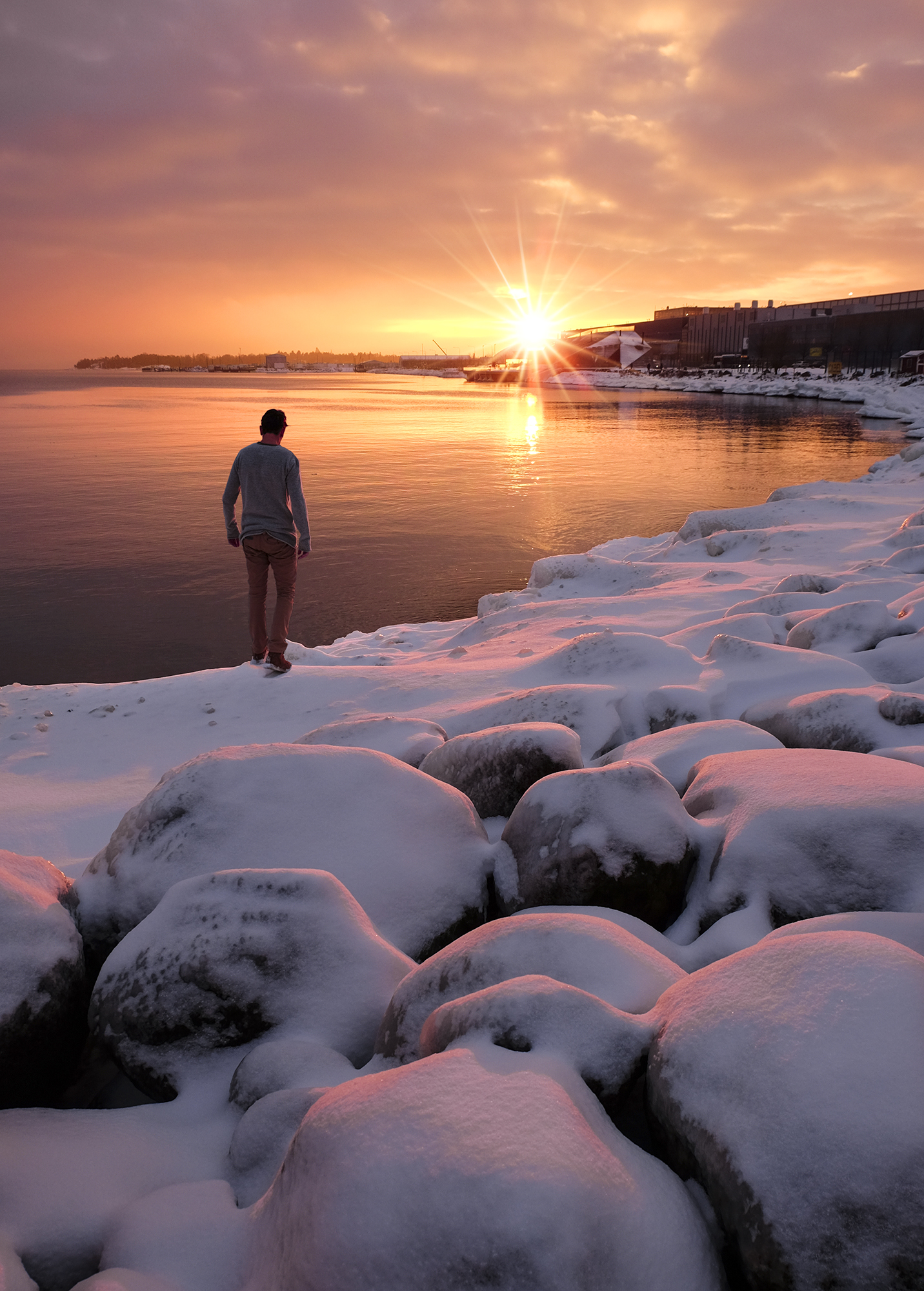 Sunset Helsinki