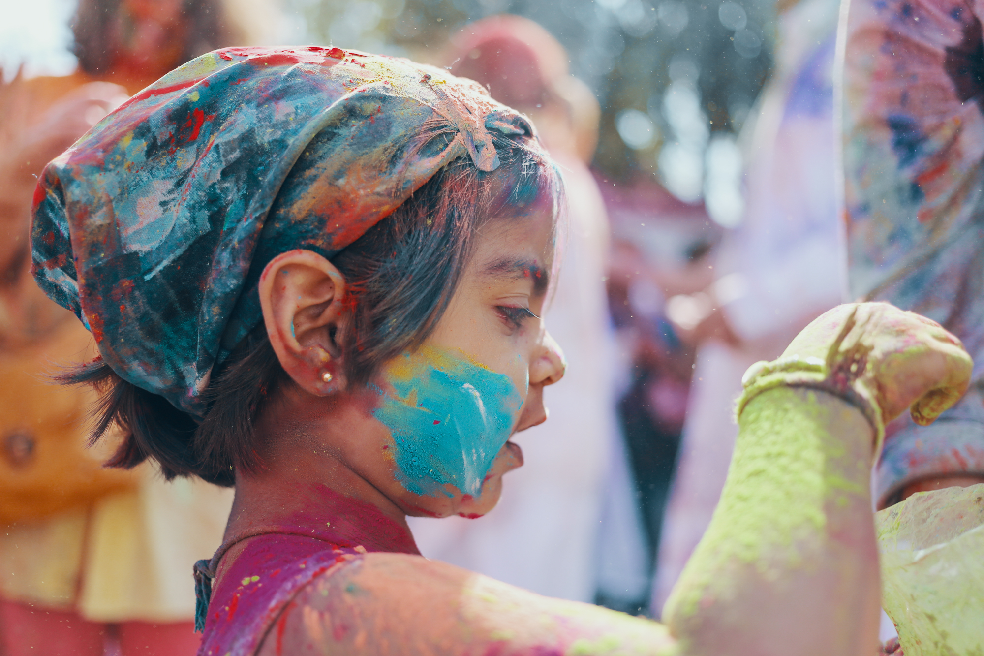 Holi festival celebrations