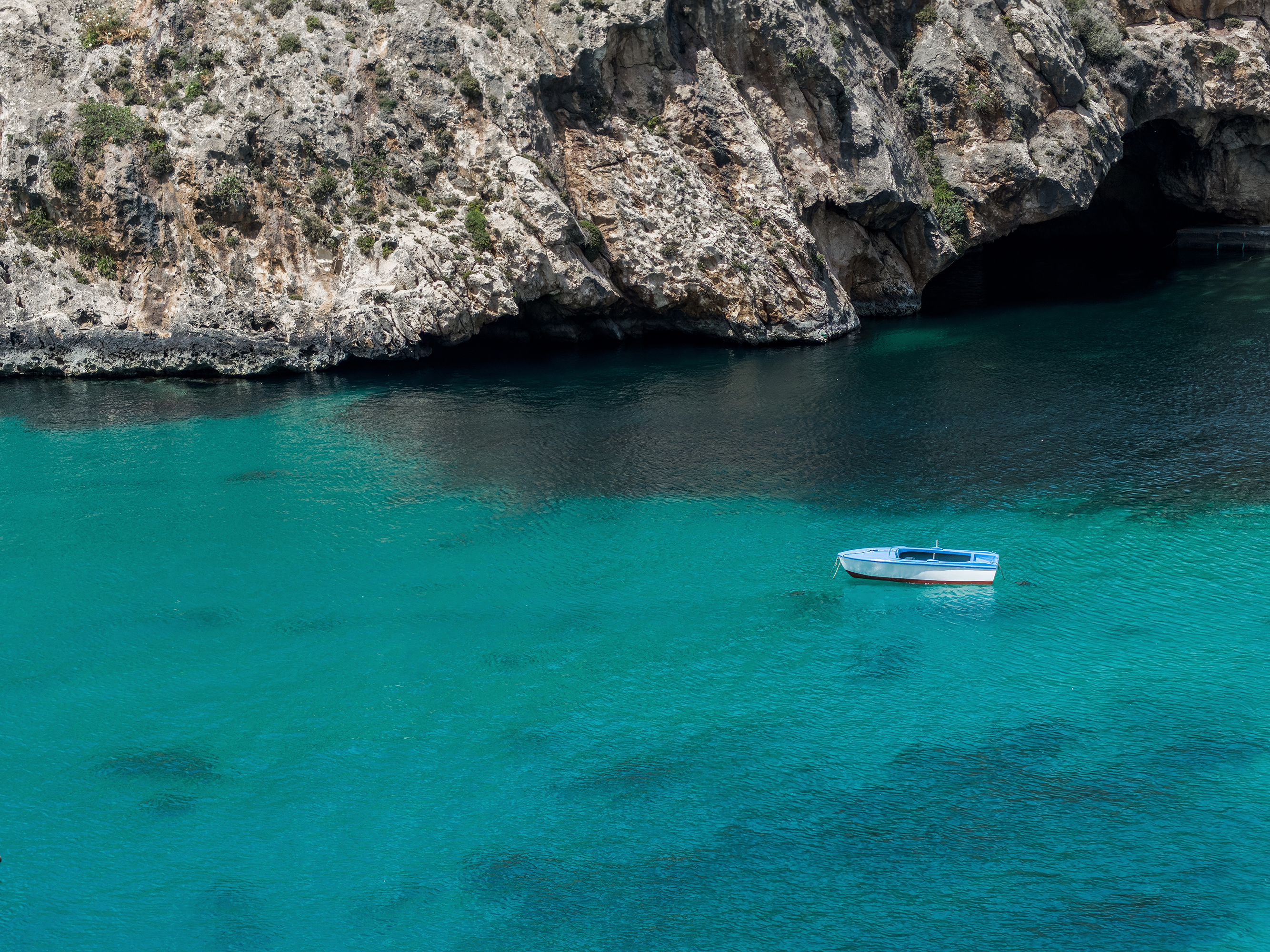 Xlendi Bay on Gozo, Malta