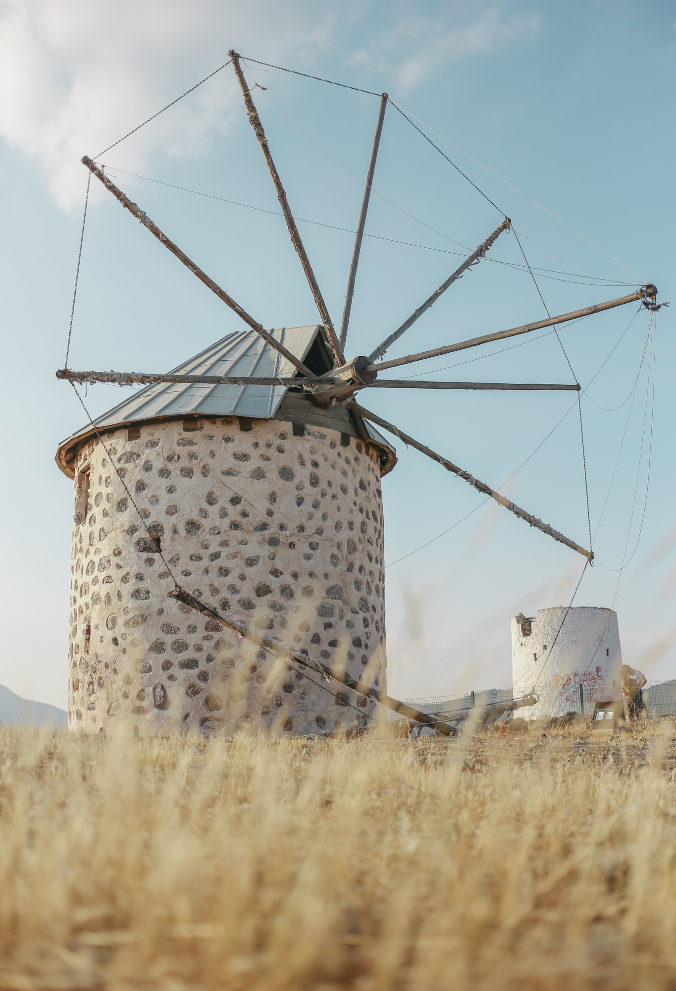 Windmills in Bodrum, Turkey
