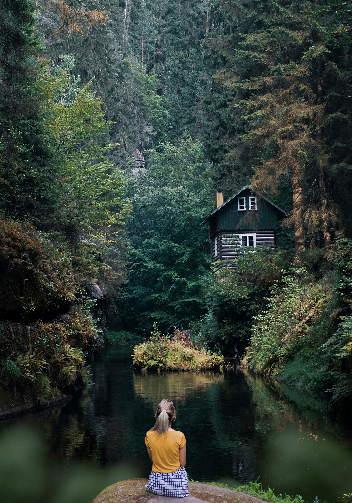 Boat house in Bohemian Switzerland Czech Republic | How Far From Home