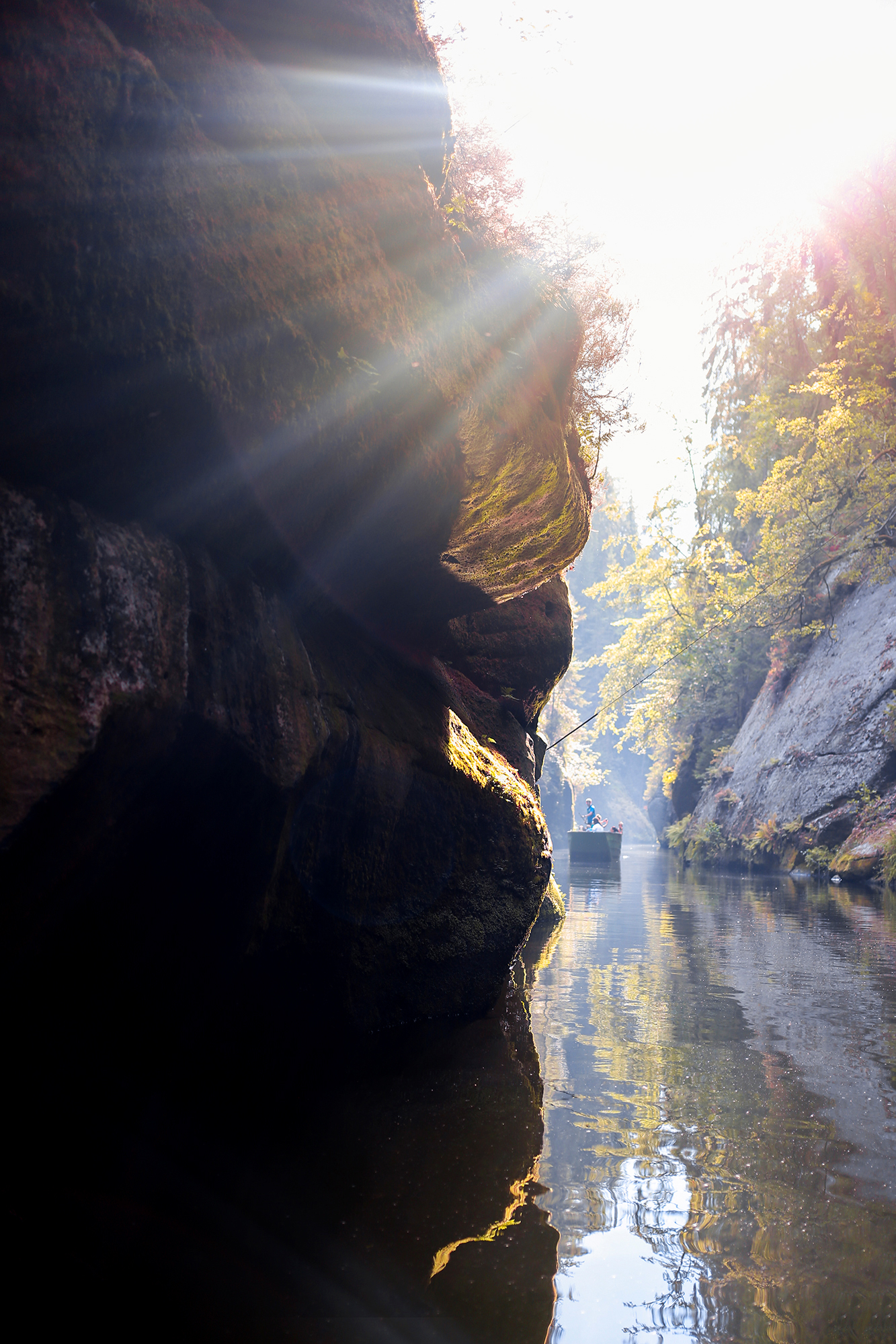 Boat ride in Bohemian Switzerland Czech Republic | How Far From Home