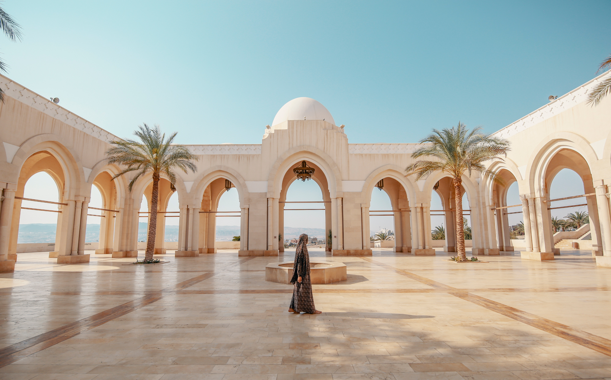 Sheikh Zayed Mosque in Aqaba, Jordan
