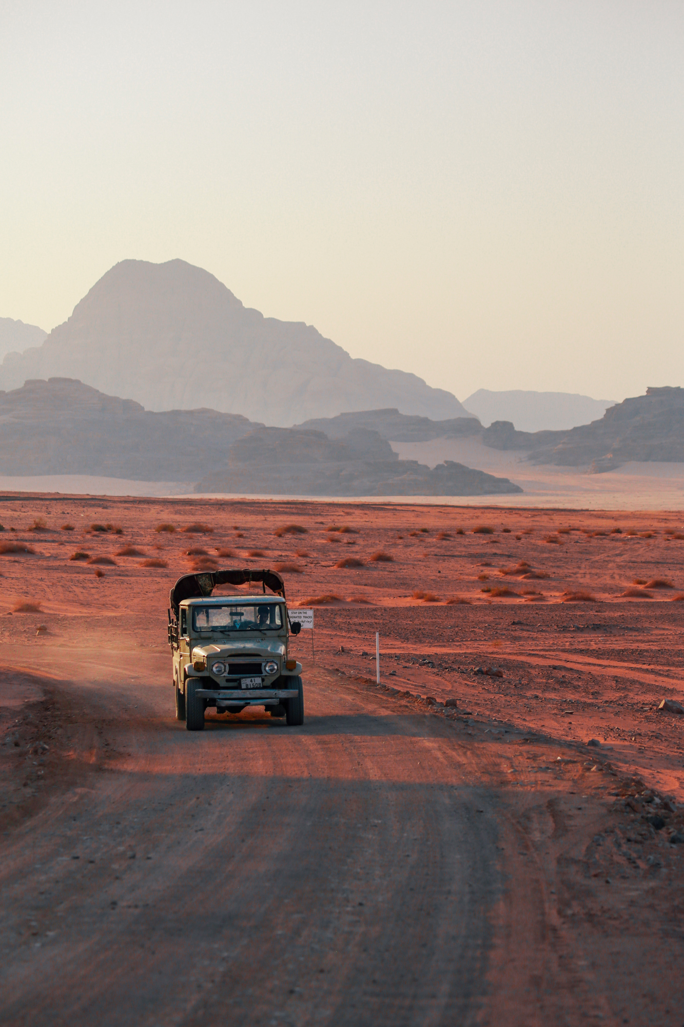 Jeep tour in Wadi Rum, Jordan