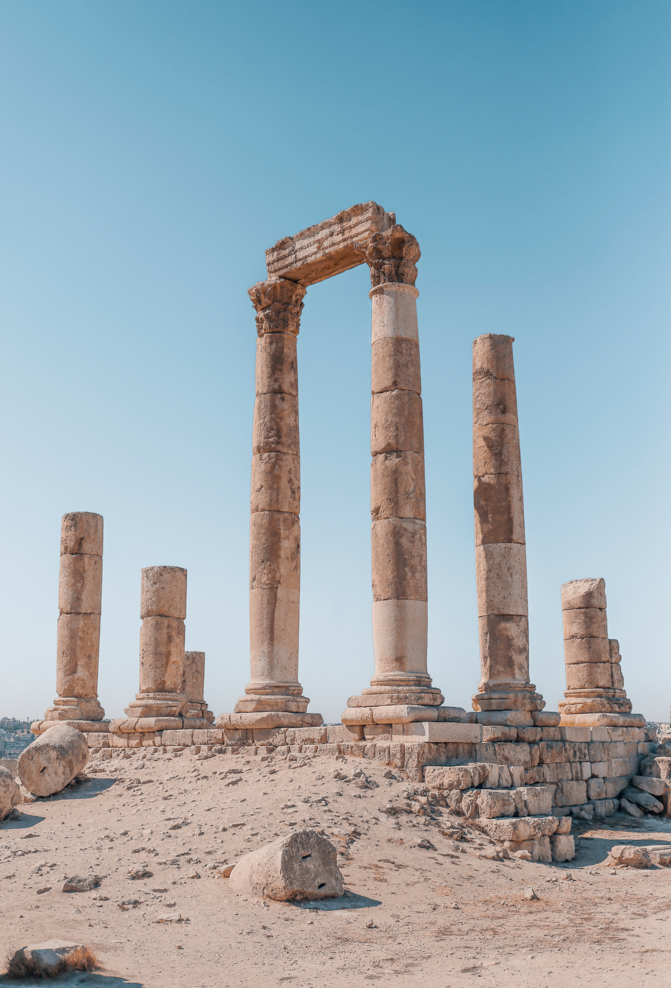 Citadel in Amman, Jordan