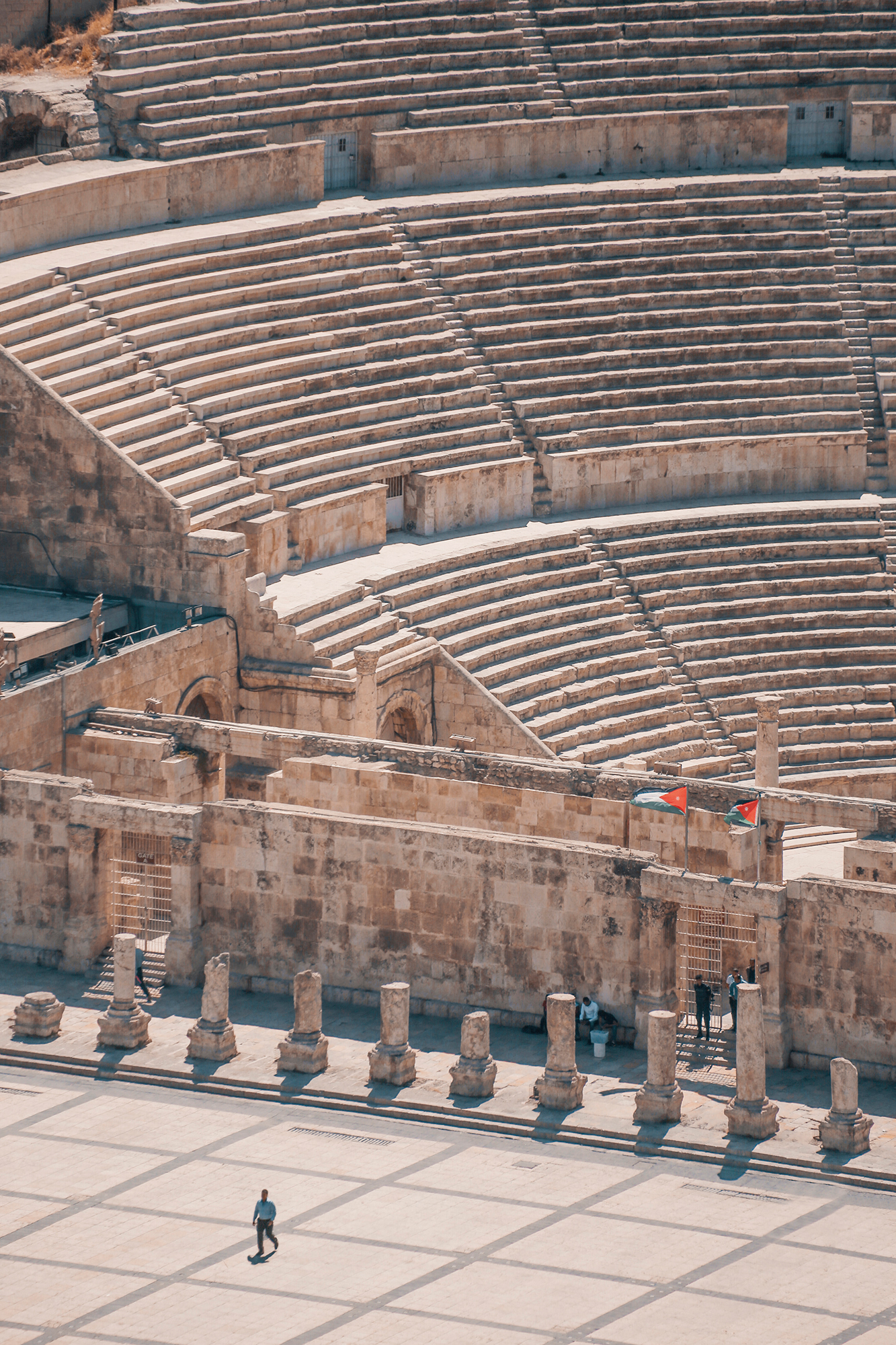 Roman Theatre in Amman, Jordan