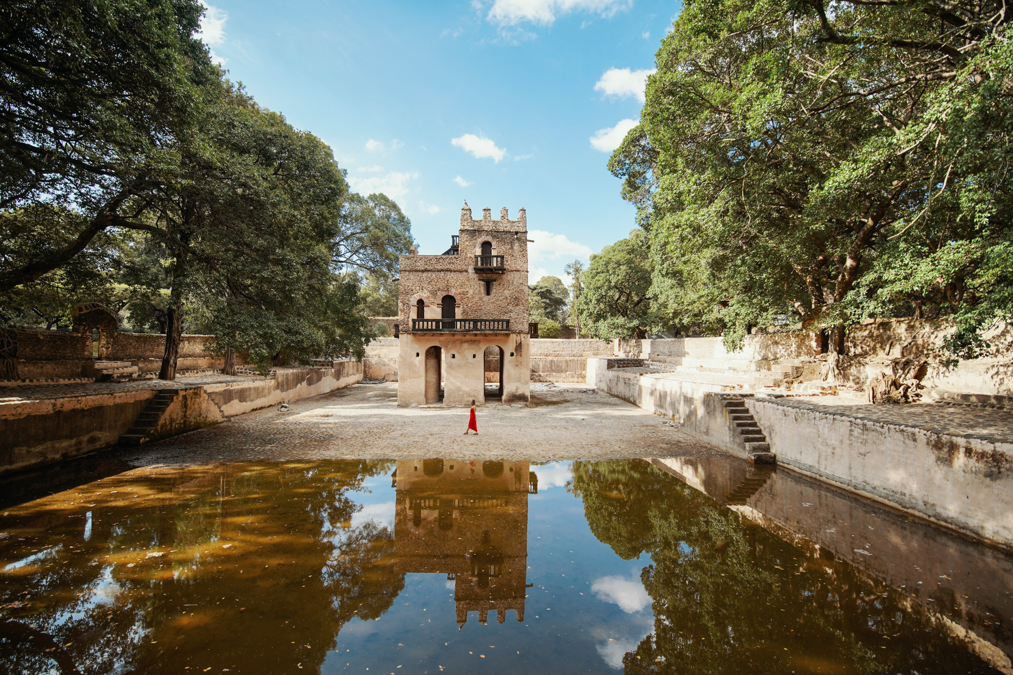 Fasilides Bath, Gondar, Ethiopia