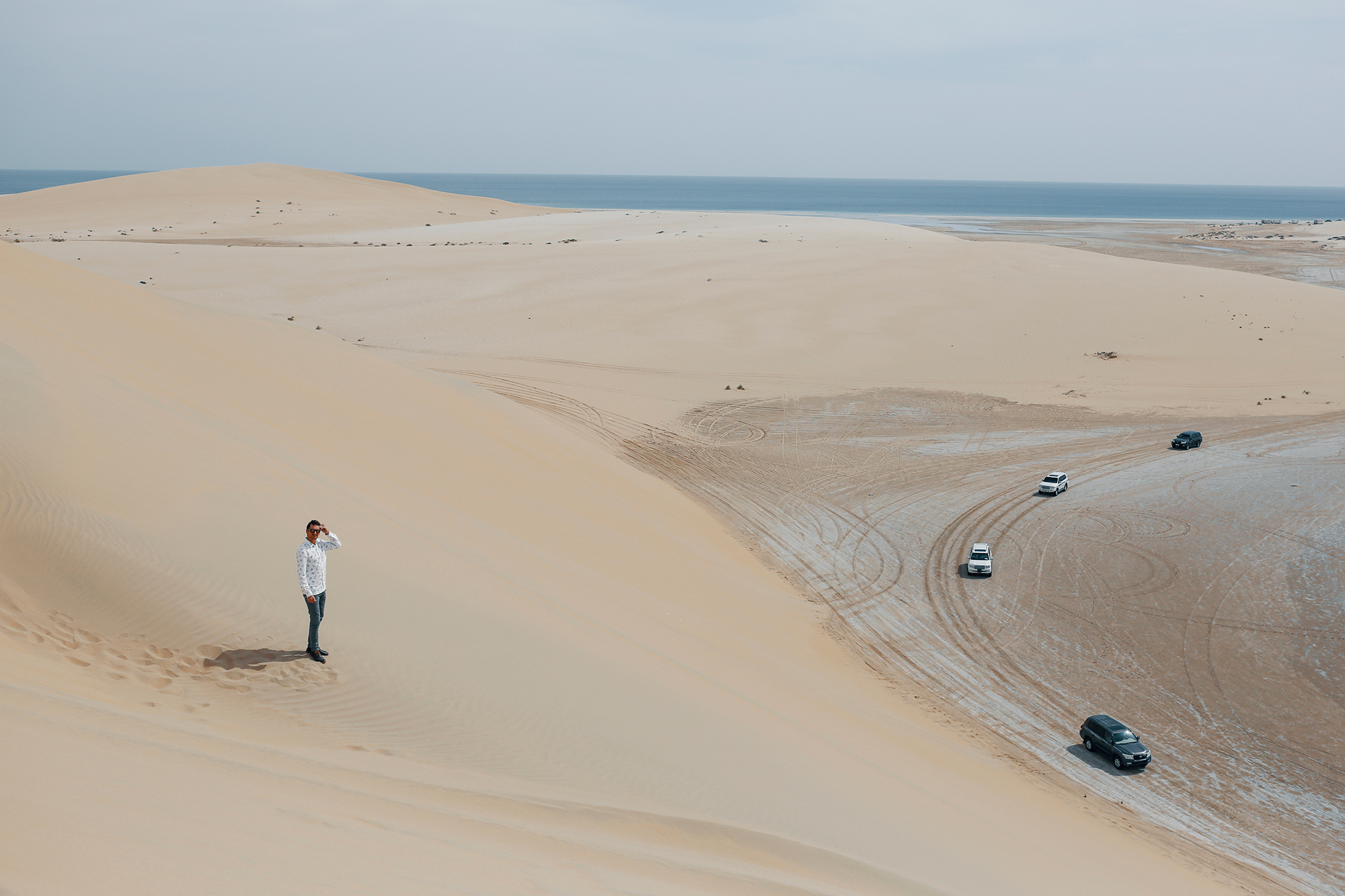 Desert dunes, Qatar