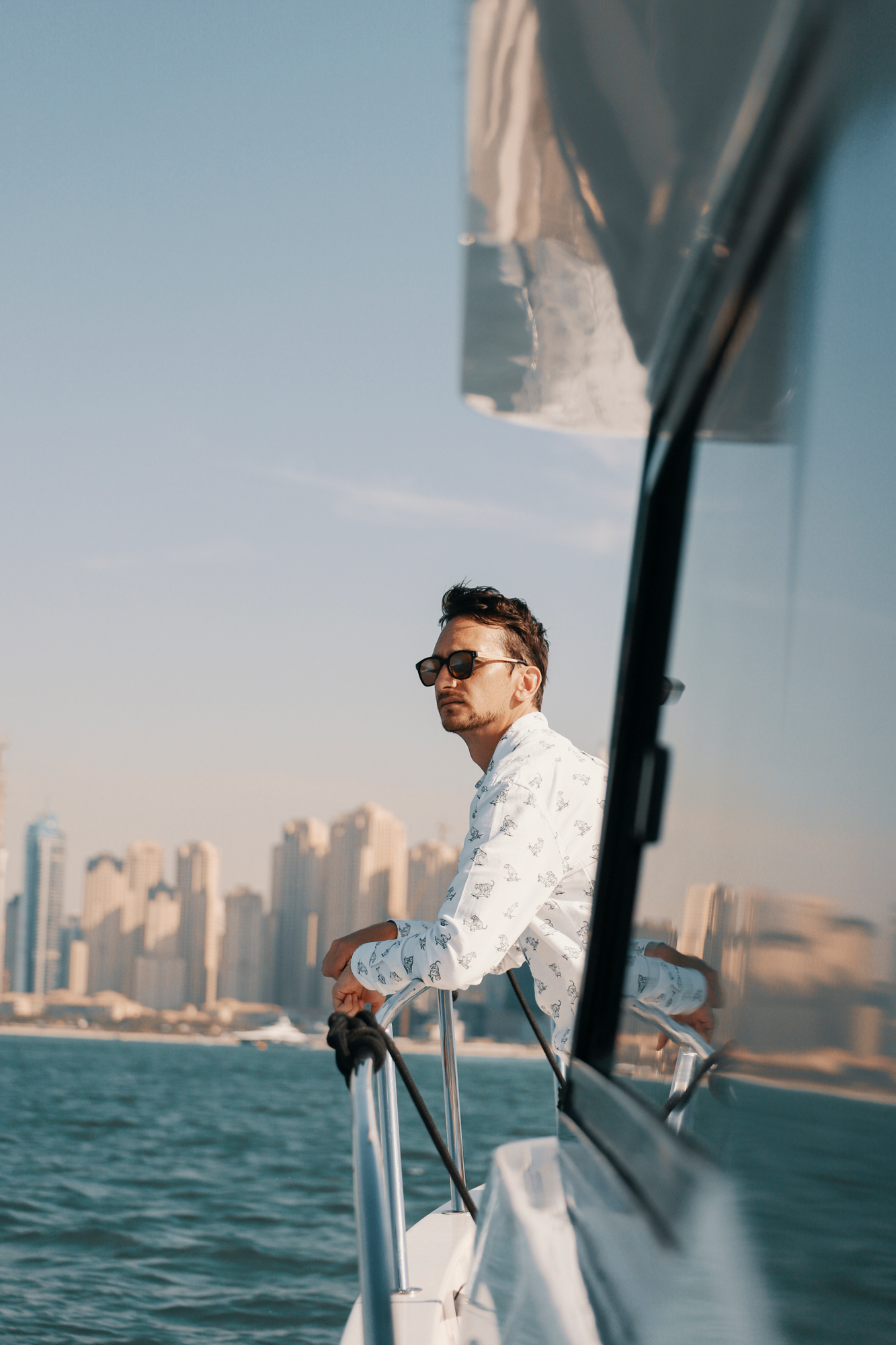 Yacht on Dubai Marina, Dubai