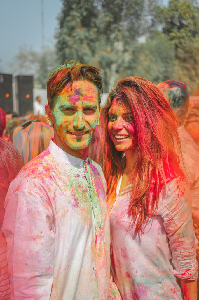 Holi festival celebrations