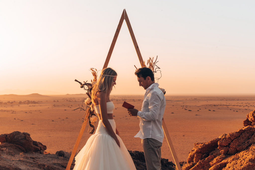 A Multi-Ceremony Adventure Wedding Elopement in Namibia, Southern Africa | How Far From Home