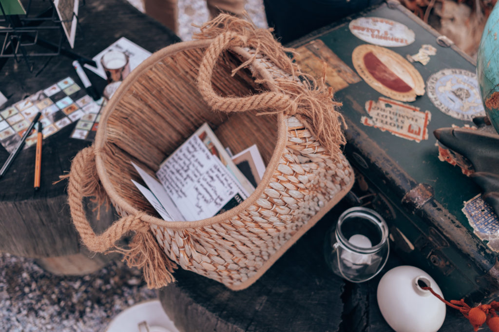 Postcards As Your Wedding Guest Book