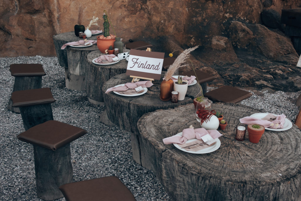 Countries As Table Names - Travel Theme Wedding