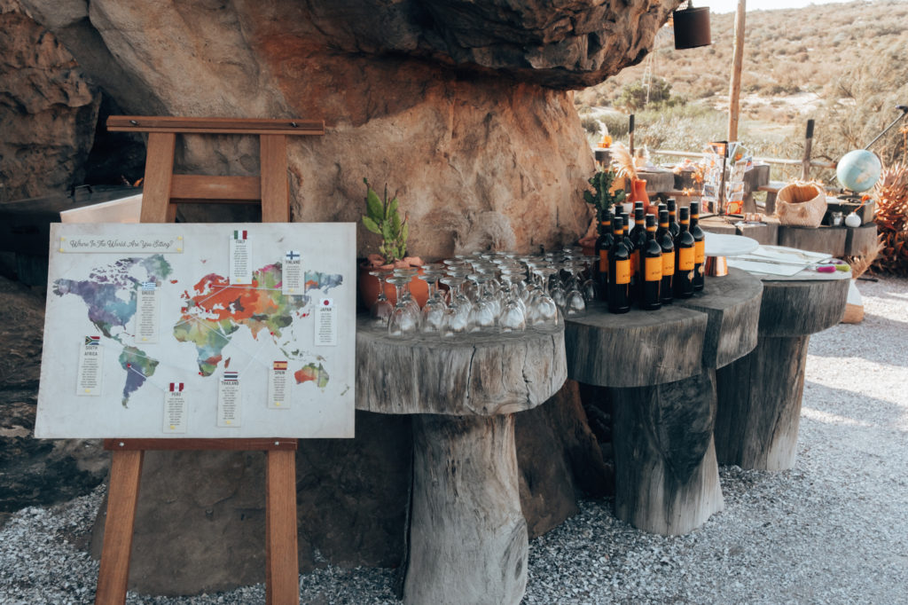 World Map Seating Map
