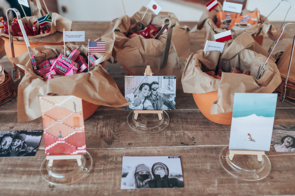 Serve Snacks From Around The World For Your Travel Theme Wedding